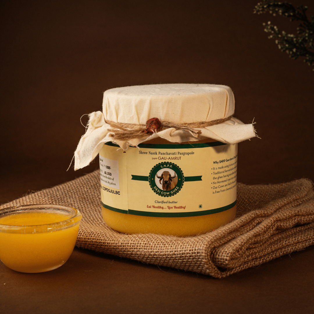 SNPP GAU-AMRUT Gir Cow Ghee 500ml Jar
